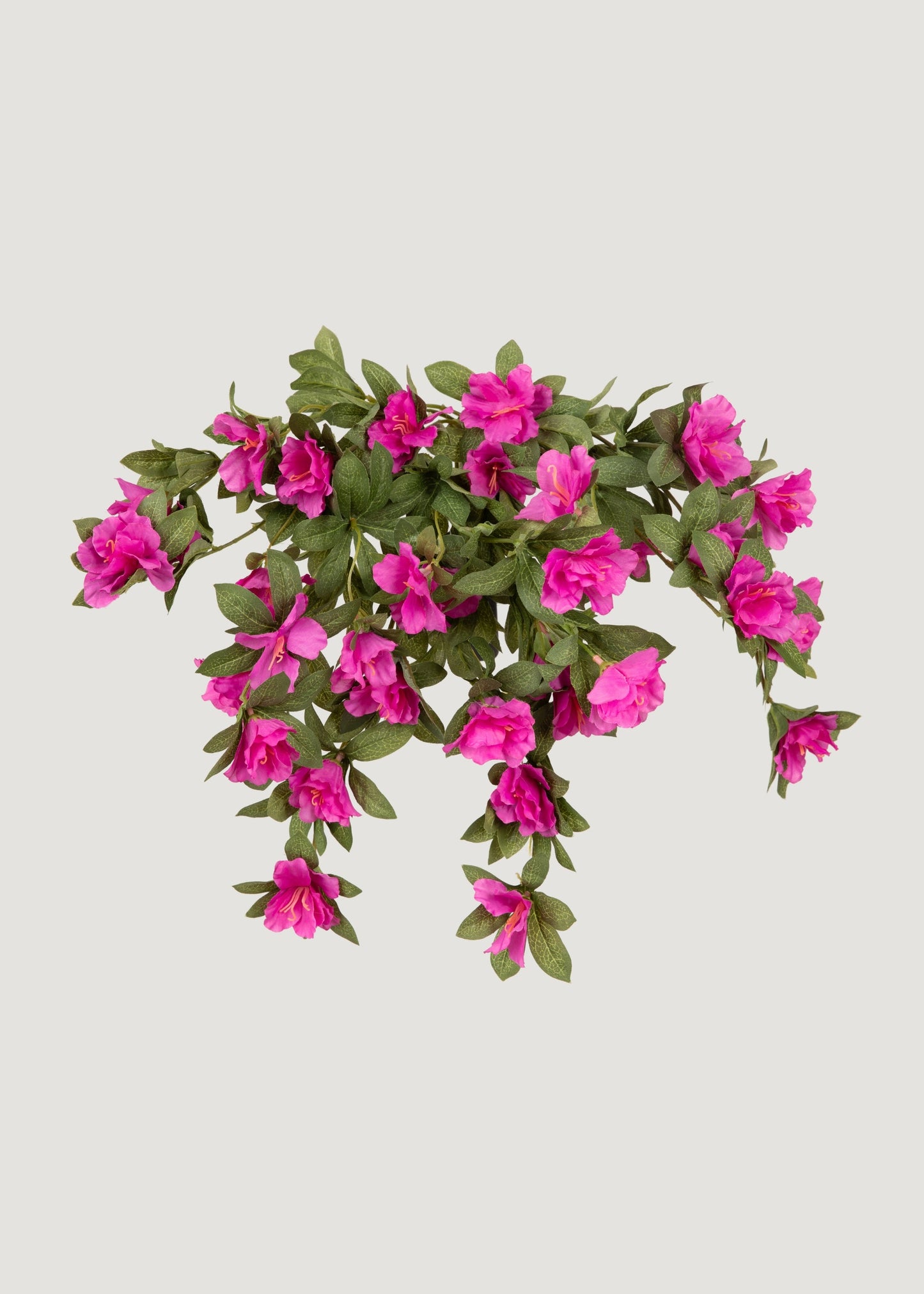 UV Treated Indoor/Outdoor Fake Azalea Hanging Bush - 24"