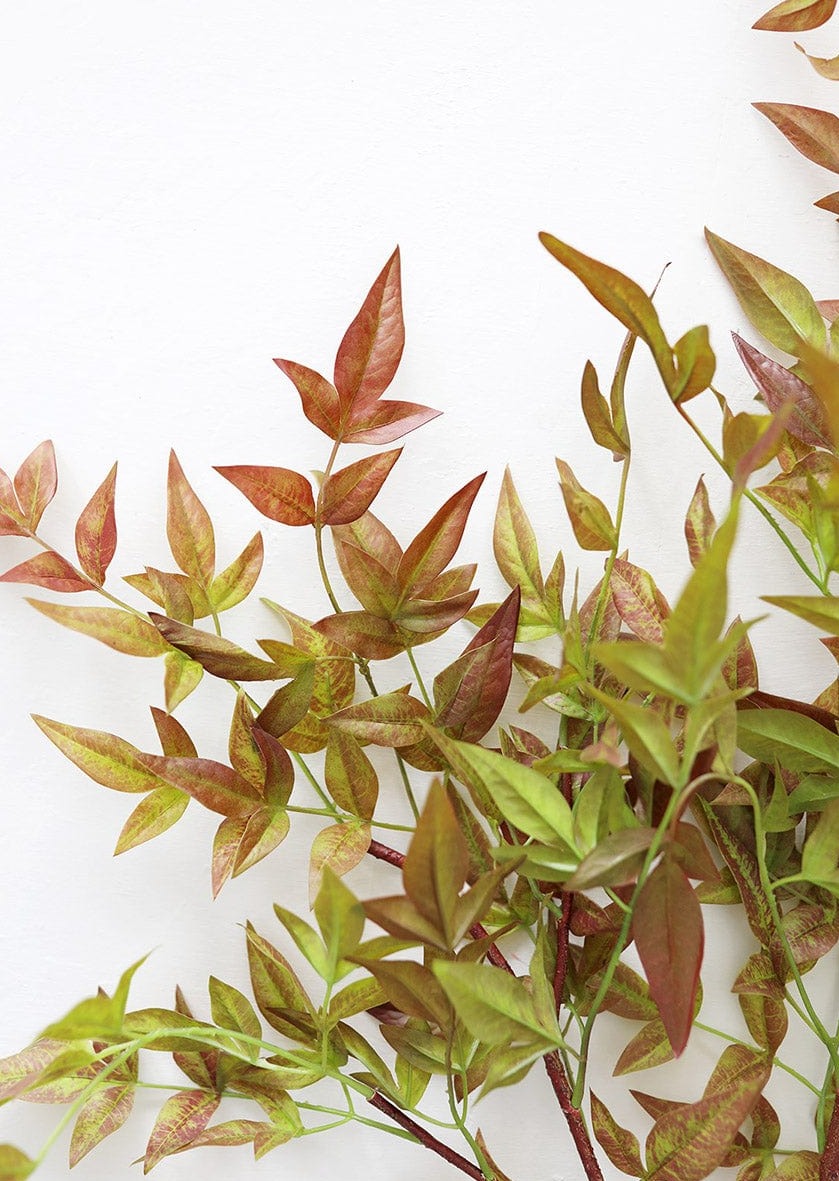 Artificial Nandina Leaf Branch - 39"