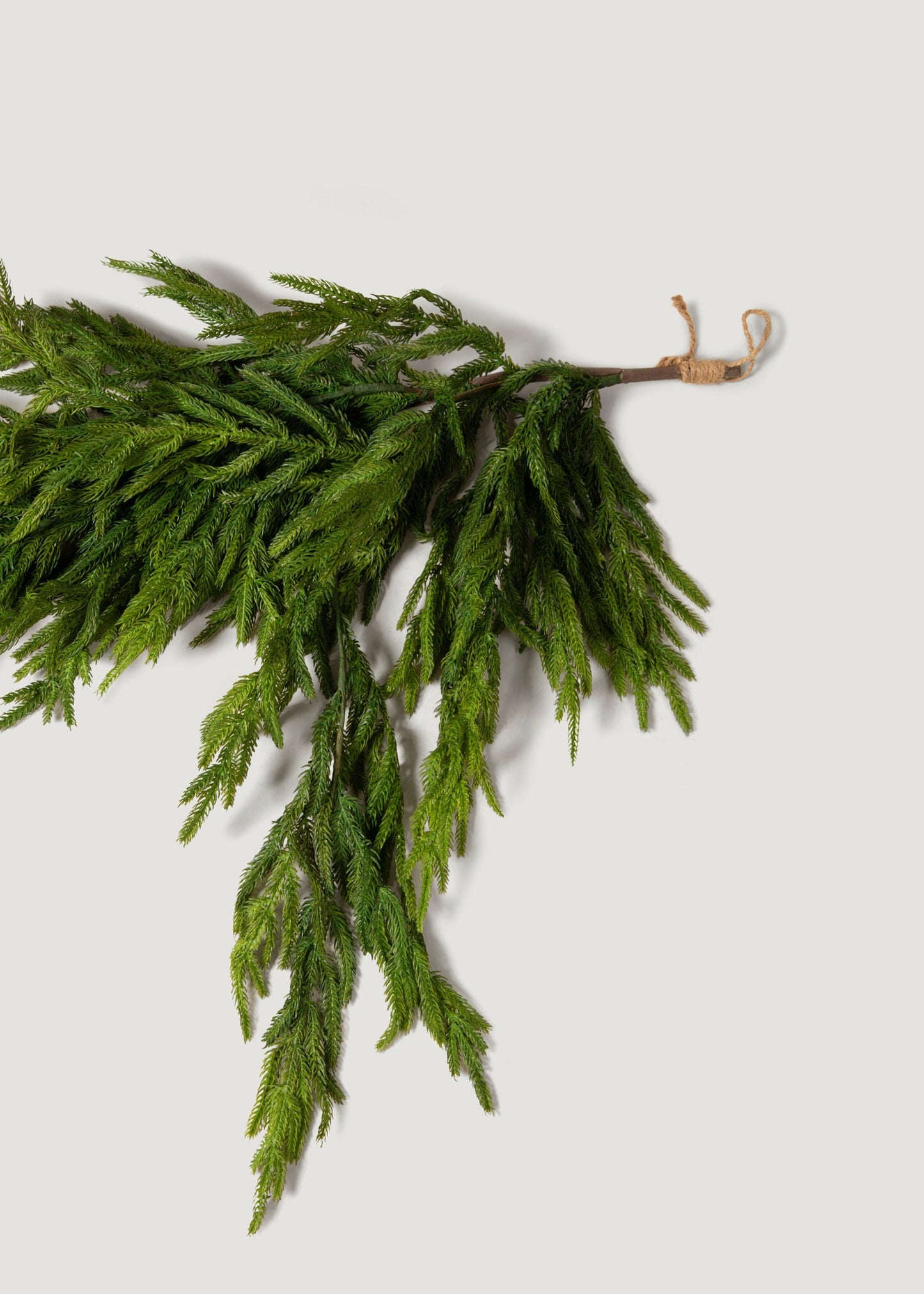 Afloral Real Touch Norfolk Pine Dripping Garland - 40"