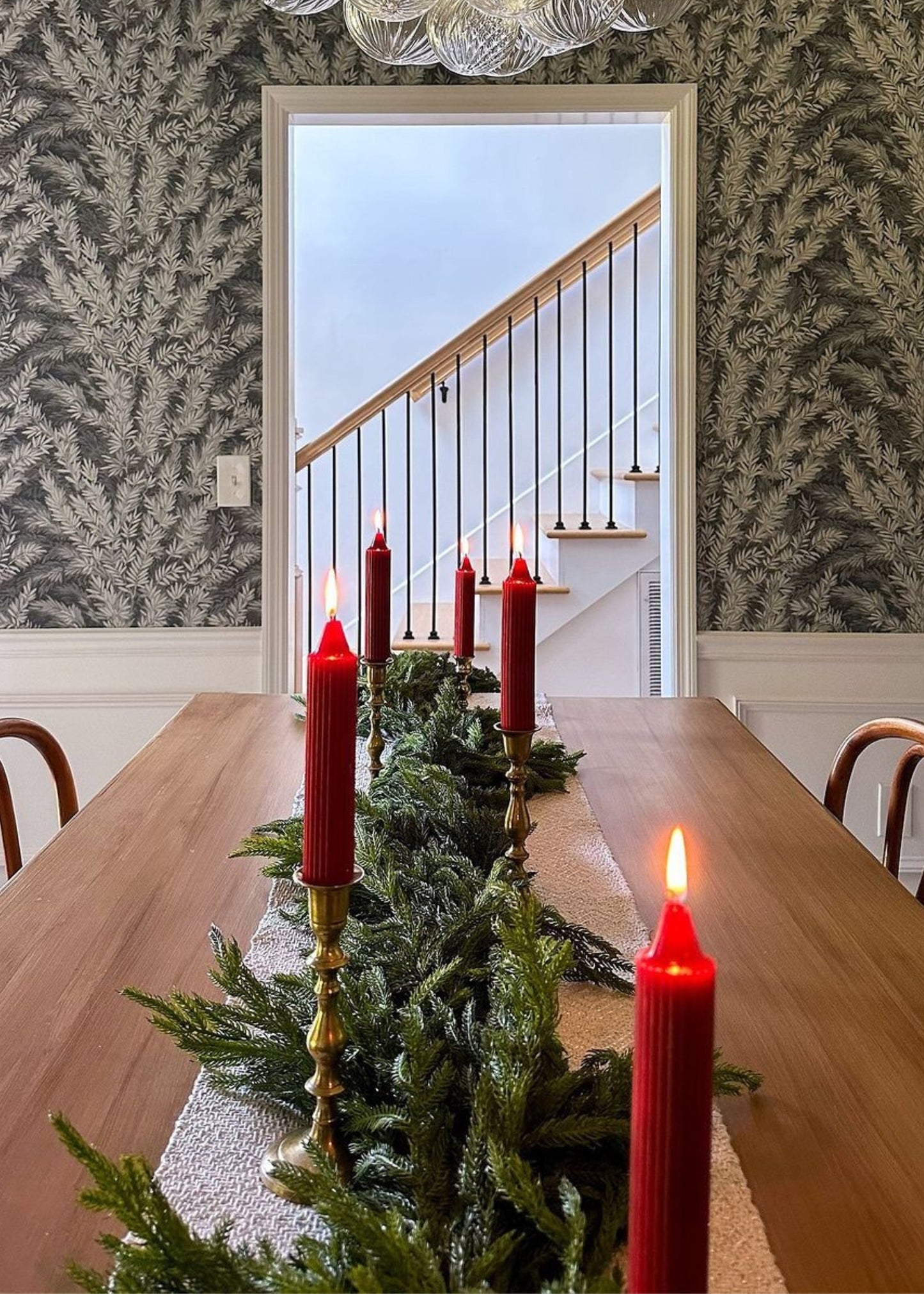 SALE - Afloral Norfolk Pine Deluxe Real Touch Garland - 60"